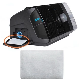20แผ่น hepa Filter แผ่นกรองสำหรับเครื่อง CPAP ResMed ตัวกรองอเนกประสงค์ สำหรับ AirSense AirCurve 10
