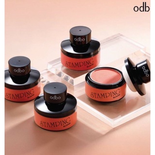 ⚡FLASH SALE⚡♡พร้อมส่ง OD129 Odbo Stamping Blusher โอดีบีโอ สแตมป์ปิ้ง บลัชออน เนื้อฝุ่น