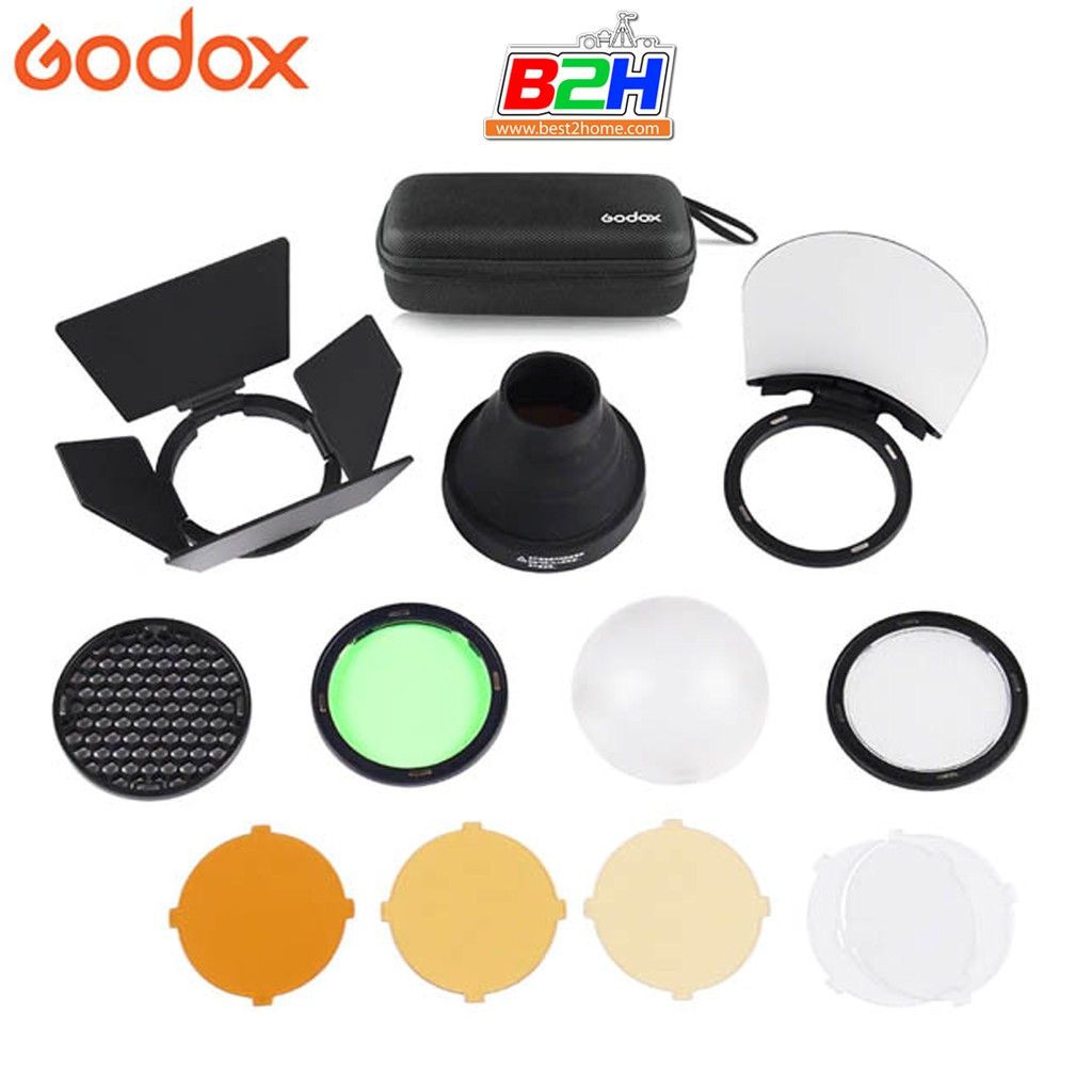Godox AK-R1 Pocket Flash Light Accessory Kit for V1 H200R AD200 เซ็ต ...