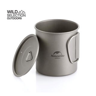 Naturehike Thailand แก้วไทเทเนียม น้ำหนักเบา 20CJ Titanium cup  NH20CJ005