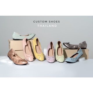 รองเท้าบัลเล่ต์ By Customshoes New Color