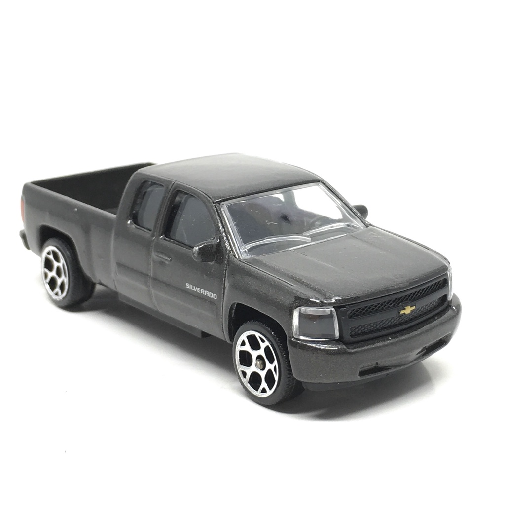 Majorette Chevrolet Silverado - Left Wipers - Dark Grey Color /Wheels 5Y /scale 1/71 (3 inches) no P