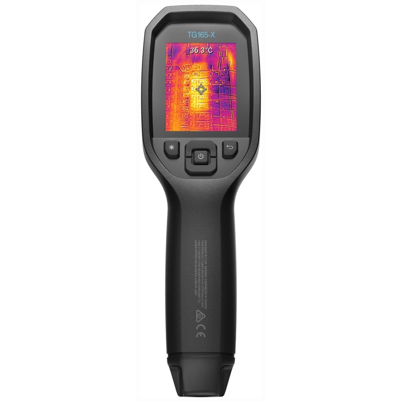 FLIR TG165 กล้องถ่ายภาพความร้อน 80x60 พิกเซล วัดอุณหภูมิได้ถึง 300°C