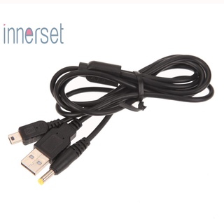 [Innerset] 2 In 1 สายชาร์จซิงค์ข้อมูล Usb 1.2 เมตร สําหรับ Sony Psp