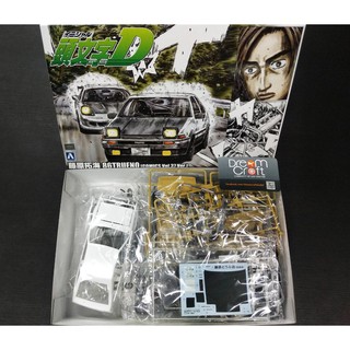 AOSHIMA TAKUMI FUJIWARA 86 TRUENO COMICS VOL.37 VER. TOYOTA (โมเดลรถยนต์ Model DreamCraft)