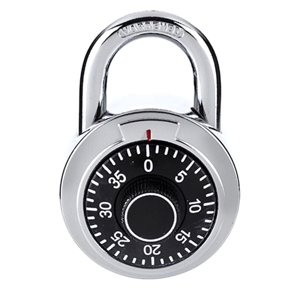 Travel Security U-Shaped Password Gym Padlock Coded Lock Club 5 Dial ...