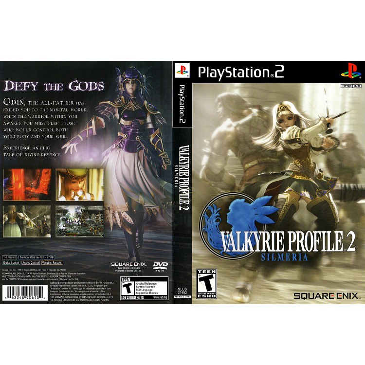 VALKYRIE PROFILE 2 [PS2 US : DVD5 1 Disc]