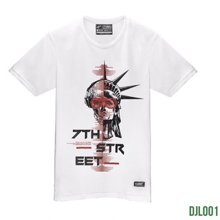 ผ้าฝ้าย 100%7th Street เสื้อยืด รุ่น DJI001S-3XL