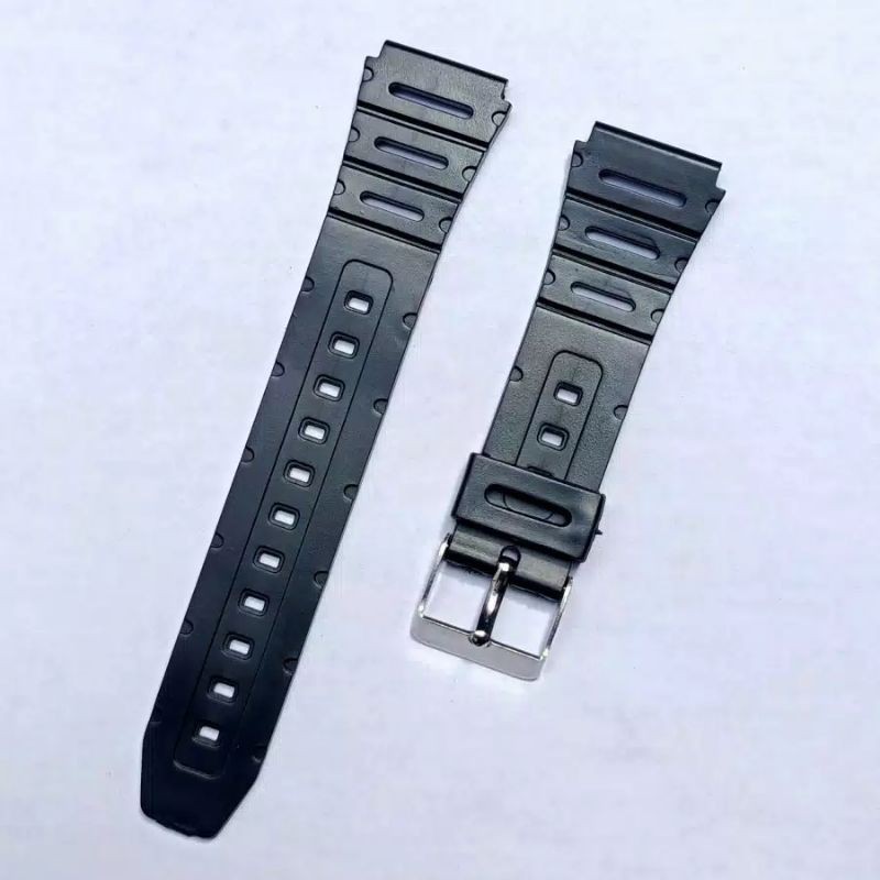 CASIO CA53W CA-53W CA53 CA-53 CA 53 W WATCH STRAP RUBBER STRAP CALCULATOR WATCH STRAP