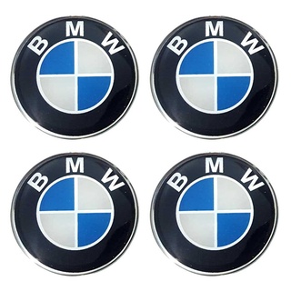 กรุณาวัดขนาดก่อนสั่งซื้อ 64mm. สติกเกอร์ BMW สติกเกอร์ติดดุมล้อ สติกเกอร์เรซิ่น กว้าง 64 มิล.(6.4เซนติเมตร) Aegether