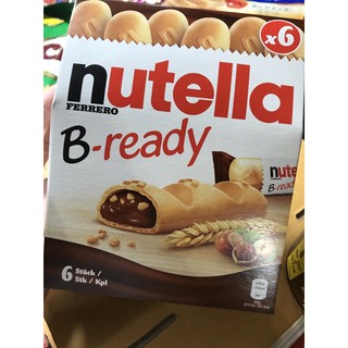 พร้อมส่ง🤎 Nutella B-ready นูเทลล่าบีเรดีย์ ขนาด6ชิ้น สายช็อคต้องโดน💥