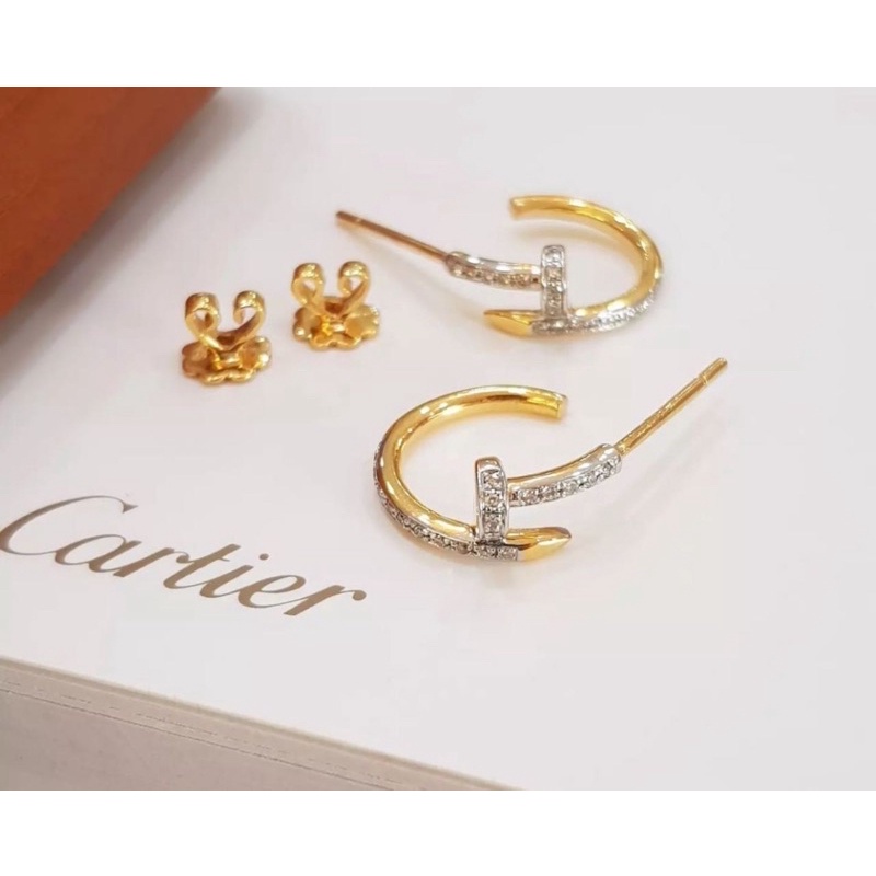 ต่างหูแวนคราฟ ต่างหูตะปู รวม  ชุดที่1 1คู่ CN Jewelry earing ตุ้มหู ต่างหูแฟชั่น ต่างหูแบรนด์เนม ต่างหูออกงาน