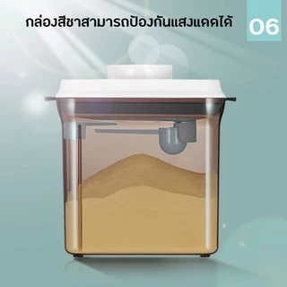 ERORO กล่องเก็บนมผง สูญญากาศ กล่องอเนกประสงค์ พร้อมฝาปิด
