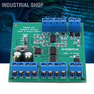 Industrial Shop โมดูลดิจิตอลอะนาล็อก 8 ช่องสัญญาณ Adc Dac N4Dba06 Io บอร์ด Dc 12V