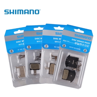 แท้ Shimano B01S G01S แผ่นเบรกจักรยาน เรซิน J02A สำหรับรถจักรยานเสือภูเขา MTB MT200 M315 M355 M395 M446 M575 M486 M485 M445