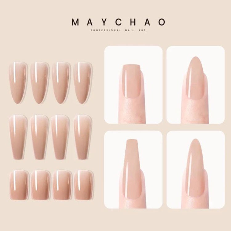 FAKE NAILS STILETTOS FAKE NAILS KUPAL BOX (240PC FAKE NAILS/กล่อง)