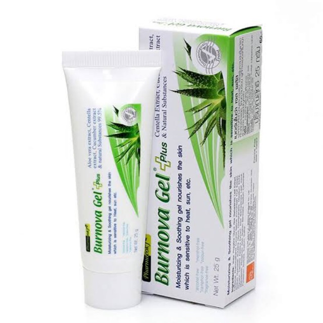 Burnova Gel Plus 70 g เจลว่านหางจระเข้ *ของแท้*