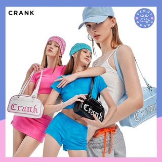 (พร้อมส่ง) กระเป๋าสะพายไหล่ CRANK - ENAMEL SHOULDER BAG