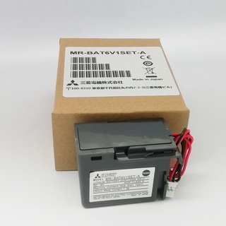 ของแท้ Mitsubashi Mitsubishi MR-JE servo แบตเตอรี่ลิเธียม MR-BAT6V1SET-A 6V spot