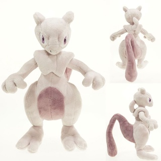 ตุ๊กตาฟิกเกอร์ Mewtwo Pokemon Mega แบบนิ่ม ของเล่นสําหรับเด็ก