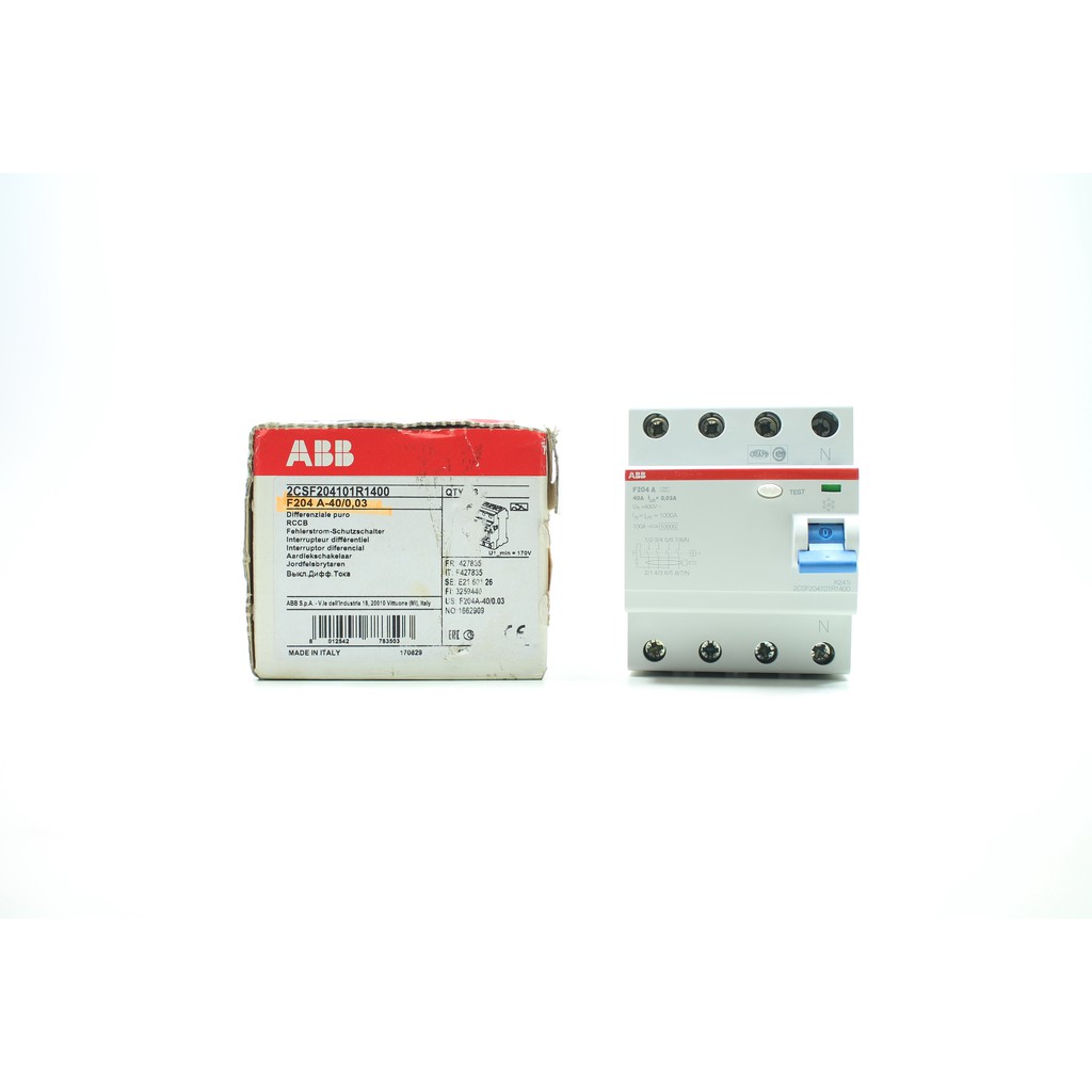 F204 A-40/0,03 ABB F204 A-40/0,03 RCCB F204 A-40/0,03 | Shopee Thailand