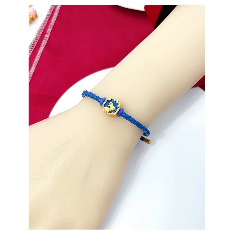 จี้ลูกปัด รูปกักจั่น นําโชค สีทอง สําหรับทําสร้อยข้อมือ diy thumbnail 10