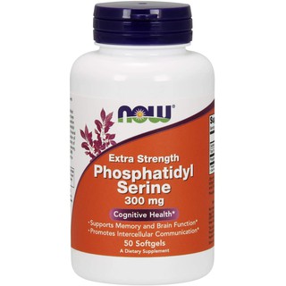 Now Foods, Extra Strength Phosphatidyl Serine, 300 mg, 50 Softgels