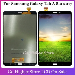 แผงเซนเซอร์หน้าจอสัมผัส LCD 8.0 นิ้ว สําหรับ Samsung Galaxy Tab A SM-T380 T380 LCD SM-T385 T385