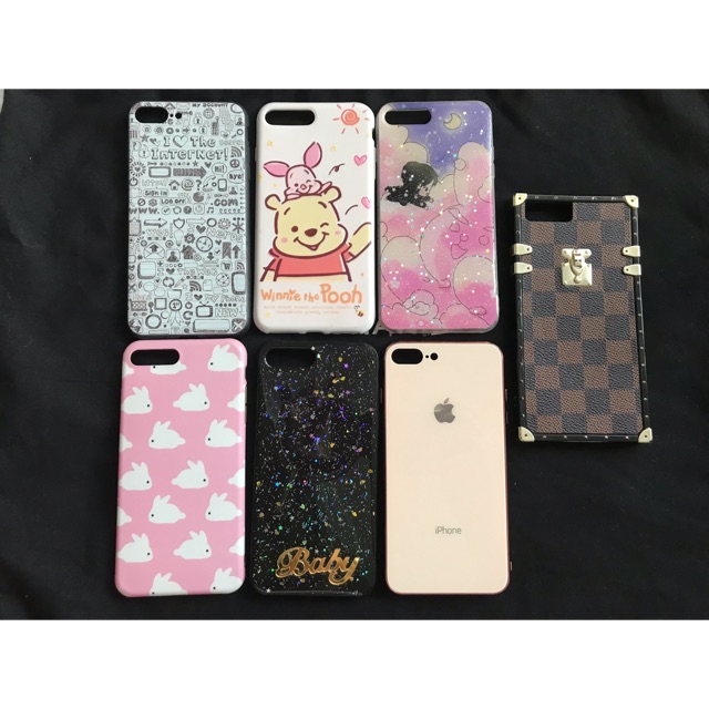 เคสโทรศัพท์ไอโฟน 7plus มือสอง ได้ทั้งหมด 7ชิ้น