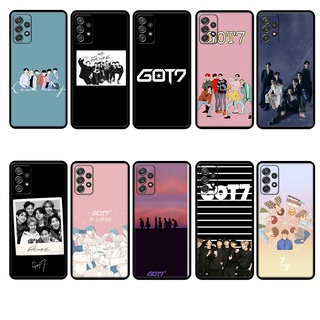 เคสโทรศัพท์มือถือแบบนิ่ม ลายโลโก้ got7 สําหรับ Samsung A52 A52S 73 A72 A53 A33 5G