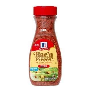 เบคอนกรอบ Mccormick นำเข้าจากอเมริกา ขนาด 124 กรัม รับประทานกับสลัด ซุป