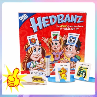 Hedbanz Game เกมทาย ฉันคือใคร? เกมตอบคำถามสนุกๆแบบโต้ตอบ ของเล่นเสริมพัฒนาการ