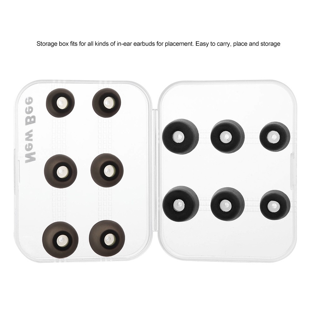 New Bee Replacement Earbud Tips Memory Foam Ear Foam Cotton Silicone Earbuds 6 #5