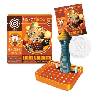 EDUTOY : ชุดของเล่นทดลองวงจรแสงไฟ Light Circuits : ของเล่น