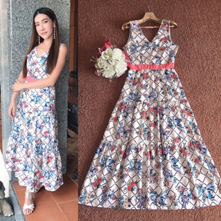 Maxi flora dress