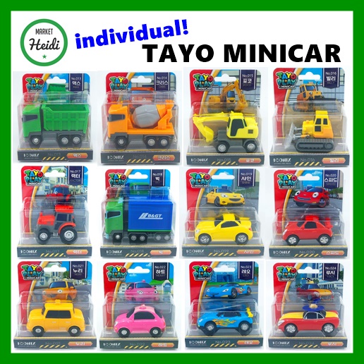 [TAYO☆KOREA] 🇰🇷 Tayo Bus Tayo Minicar Max Chris Poco Billy Ractor Big Shine Speed Nuri Heart Leo Lucy สไตล์เกาหลี