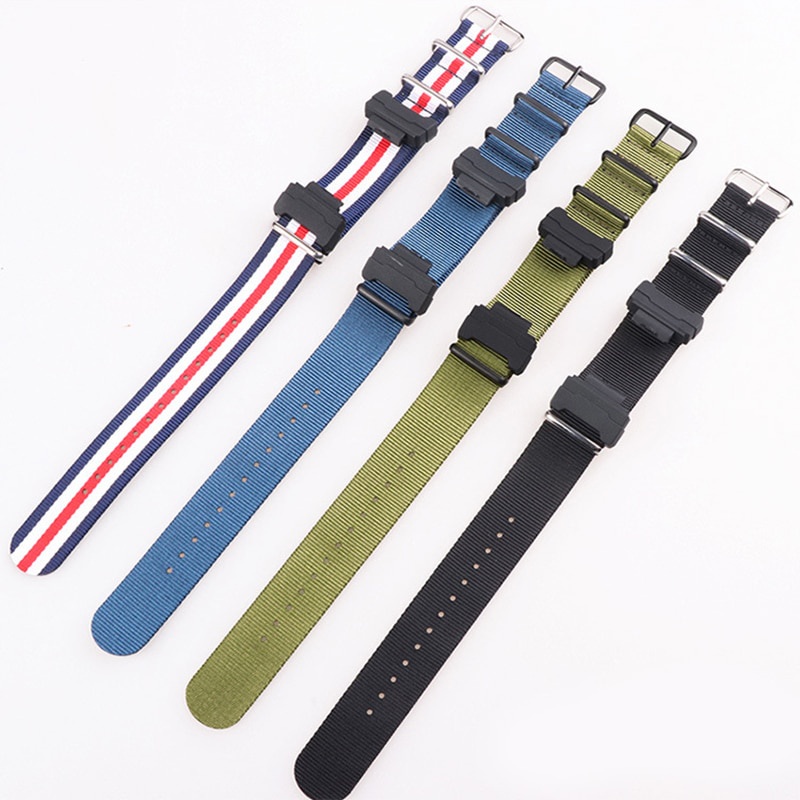 อะแดปเตอร์สายนาฬิกาข้อมือไนล่อน 16 มม. สําหรับ G SHOCK GA100 GA200 GLX5600 G5600e DW5600 5610 DW6900 G8900 GLS100