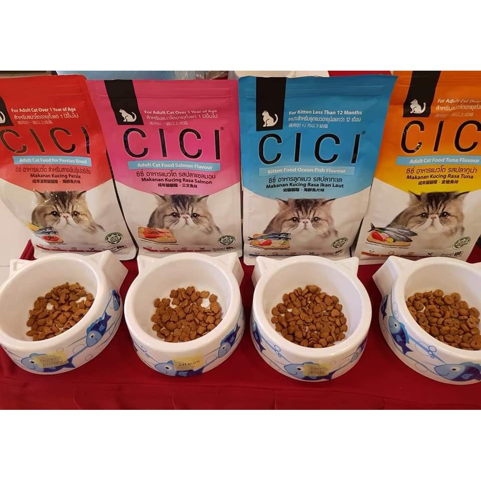 CICI Premium Cat Food Adult Cat Food 1.2kg CICI Cat Food Persian Breed