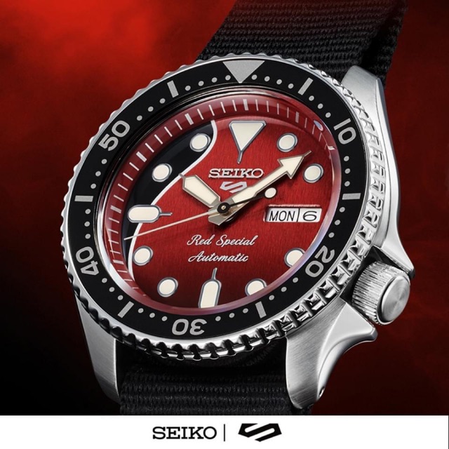 New Seiko 5 Sports x Brian May The Red Special Limited Edition SRPE83K1