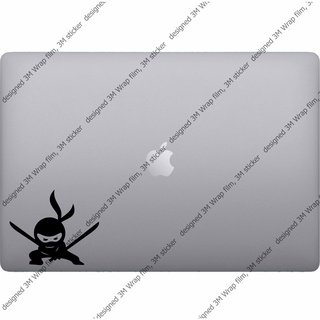 Ninja สติ๊กเกอร์ 3M ลอกออกไม่มีคราบกาว  Removable 3M notebook labtop sticker, สติ๊กเกอร์ตกแต่ง โน๊ตบุ๊ค