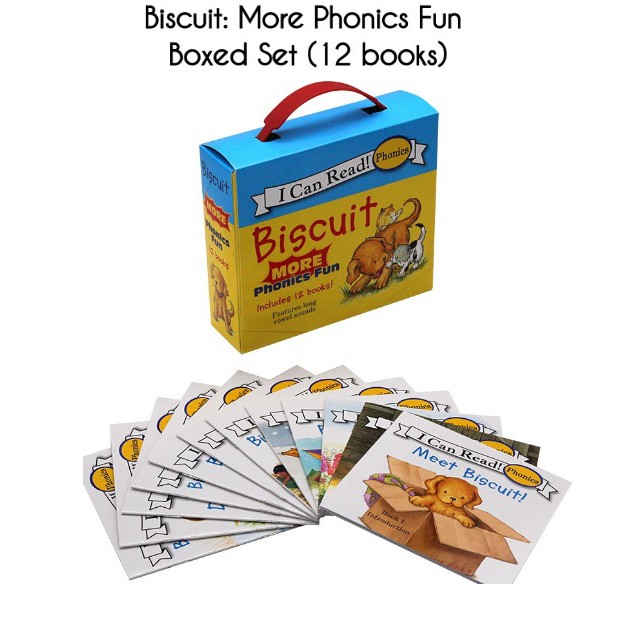 I Can Read Series Biscuit: More Phonics Fun Boxed Set (12 เล่ม)