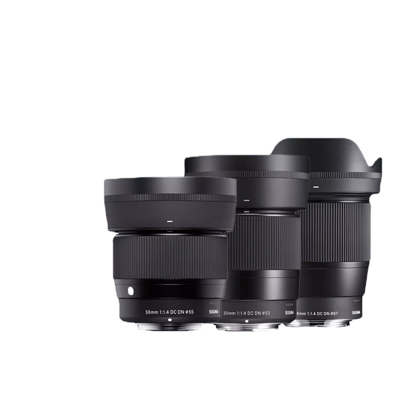 Sigma 16MM F1.4 / 30MM F1.4 / 56MM F1.4 DC DN Three Musketeers Micro