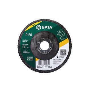 SATA 55404 ใบขัด 100xP120x16 mm.