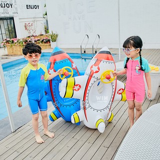 WIMPOOLFLOATS ห่วงยางแฟนซี ห่วงยางเครื่องบินรบสอดขาเด็ก รุ่น S-30