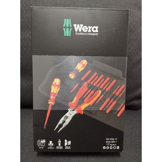 ชุดไขควง Kraftform Kompakt VDE 17 extra slim 1 Code Nr.:05136027001 Wera