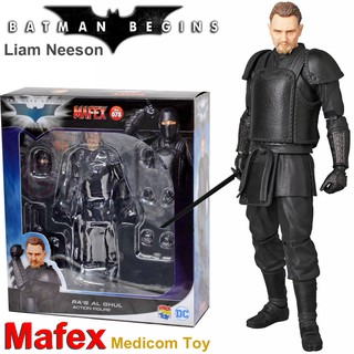 Model Figma งานแท้ Medicom DC Comics Batman Begins แบทแมน บีกินส์ Ras al Ghul ราส์ อัล กูล Liam Neeson เลียม นีสัน