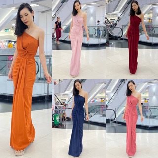 Maxi dress บ่าเดี่ยว