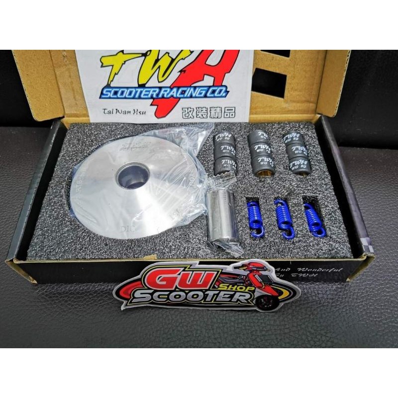 ชุดชามเม็ดTWHพร้อมอุปกรณ์#สำหรับ#Dio,Zx,Julio,Giorno50cc,Jog,Evo