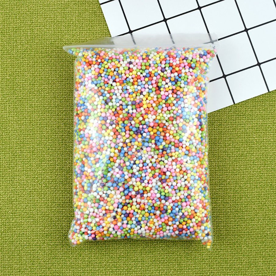 SHOWPearl slime foam ball filler colored styrofoam particles - showst ...
