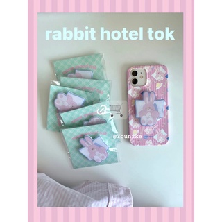 เคสโทรศัพท์มือถือ ลายกระต่าย สีชมพู สไตล์เกาหลี สําหรับ Iphone 13pro 12promax 11xr 12mini 7p